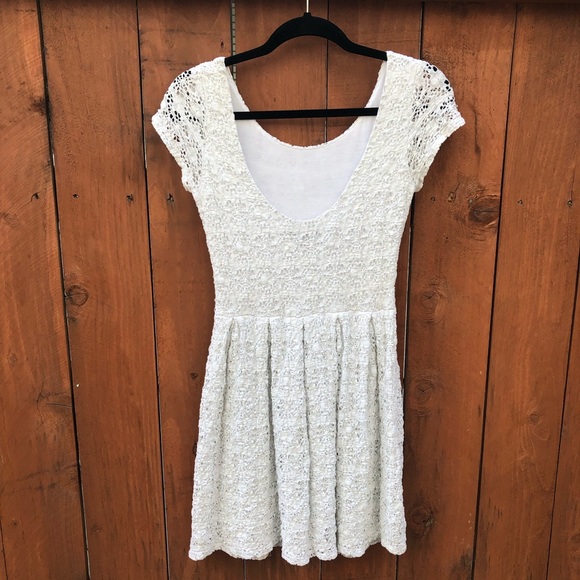 White Aqua Dress - Picture 2 of 3